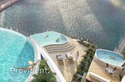Apartment - Studio - 1 Bathroom for sale in Chic Tower - Business Bay - Dubai