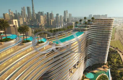 Apartment - Studio - 1 Bathroom for sale in Binghatti Aquarise - Business Bay - Dubai