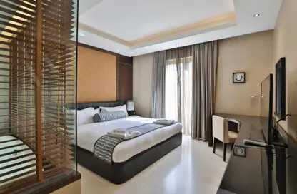 Room / Bedroom image for: Villa - 2 Bedrooms - 2 Bathrooms for rent in Desert Palm - Al Aweer Village - Al Aweer - Dubai, Image 1
