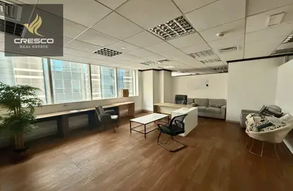 Office Space - Studio - 1 Bathroom for rent in Blue Tower - Sheikh Zayed Road - Dubai