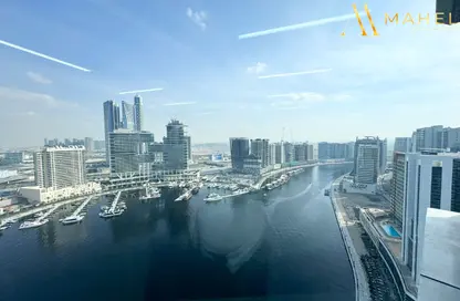 مكتب - استوديو - 1 حمام للايجار في B2B  برج - الخليج التجاري - دبي
