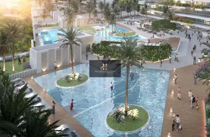 Pool image for: Apartment - 3 Bedrooms - 4 Bathrooms for sale in Golf Greens - DAMAC Hills - Dubai, Image 1