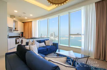 Living Room image for: Apartment - 2 Bedrooms - 2 Bathrooms for sale in Avani Palm View Hotel  and  Suites - Dubai Media City - Dubai, Image 1
