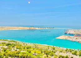 Water View image for: Apartment - 2 bedrooms - 2 bathrooms for rent in Silver Wave Tower - Al Mina - Abu Dhabi, Image 1