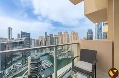 Apartment - 1 Bedroom - 1 Bathroom for rent in Dubai Marina - Dubai