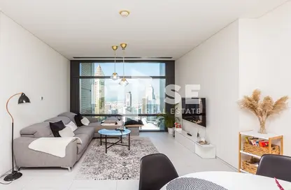 Apartment - 1 Bedroom - 2 Bathrooms for rent in Index Tower - DIFC - Dubai