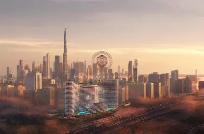 Apartment - Studio - 1 Bathroom for sale in Binghatti Aquarise - Business Bay - Dubai