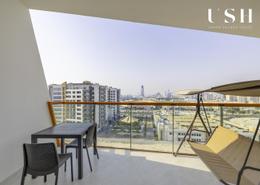 Balcony image for: Apartment - 1 bedroom - 2 bathrooms for rent in Binghatti Avenue - Al Jaddaf - Dubai, Image 1