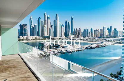 Apartment - 1 Bedroom - 1 Bathroom for rent in Palace Beach Residence - EMAAR Beachfront - Dubai Harbour - Dubai