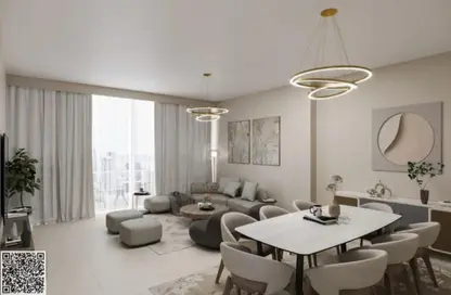 Apartment - 2 Bedrooms - 3 Bathrooms for sale in Tower C1 - Ajman Pearl Towers - Ajman Downtown - Ajman