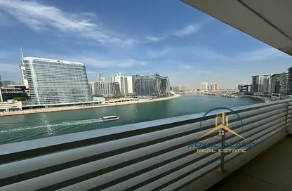 شقة - غرفة نوم - 1 حمام للايجار في مساكن كلايتون - الخليج التجاري - دبي