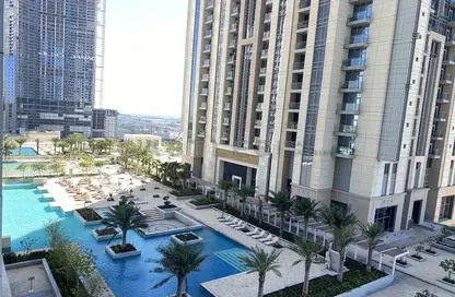 صورة لـ مبنى خارجي شقة - غرفة نوم - 2 حمامات للايجار في برج نورا - مدينة الحبتور - الخليج التجاري - دبي ، صورة رقم 1