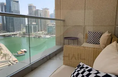 Apartment - 1 Bedroom - 1 Bathroom for rent in Beauport Tower - Marina Promenade - Dubai Marina - Dubai