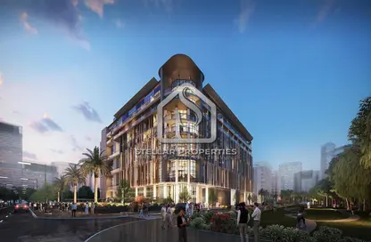 Outdoor Building image for: Apartment - 2 Bedrooms - 2 Bathrooms for sale in Oasis 2 - Oasis Residences - Masdar City - Abu Dhabi, Image 1