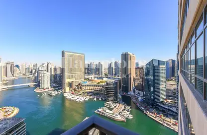 Apartment - 2 Bedrooms - 1 Bathroom for rent in Marina Quays West - Marina Quays - Dubai Marina - Dubai