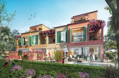 Townhouse - 5 Bedrooms - 5 Bathrooms for sale in Nice - Damac Lagoons - Dubai