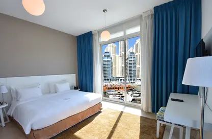 Hotel  and  Hotel Apartment - Studio - 1 Bathroom for rent in Jannah Place Dubai Marina - Dubai Marina - Dubai