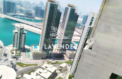 Apartment - 1 Bedroom - 2 Bathrooms for rent in Marina Blue Tower - Marina Square - Al Reem Island - Abu Dhabi