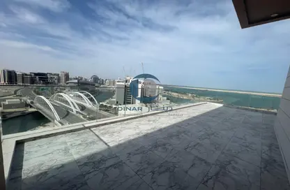 Terrace image for: Apartment - 4 Bedrooms - 4 Bathrooms for rent in Al Hadeel - Al Bandar - Al Raha Beach - Abu Dhabi, Image 1