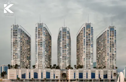 شقة - غرفة نوم - 2 حمامات للبيع في عجمان كزيك تاورز - الراشدية 1 - الراشدية - عجمان