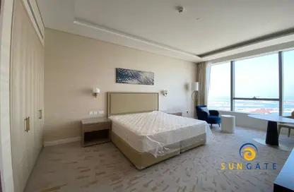 Apartment - Studio - 1 Bathroom for rent in The Palm Tower - Palm Jumeirah - Dubai
