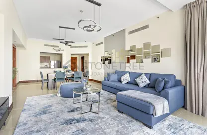 Apartment - 2 Bedrooms - 2 Bathrooms for rent in Golden Mile 4 - Golden Mile - Palm Jumeirah - Dubai