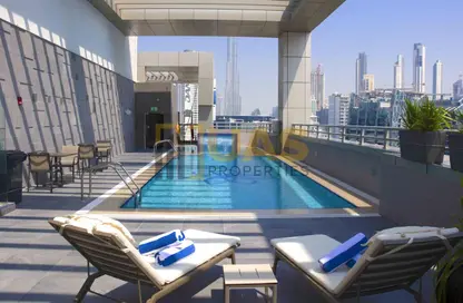 Hotel  and  Hotel Apartment - 1 Bedroom - 1 Bathroom for rent in Royal Continental Suites - Business Bay - Dubai