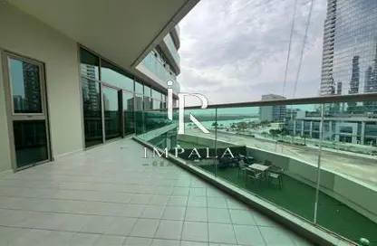 Apartment - 2 Bedrooms - 4 Bathrooms for rent in Beach Towers - Shams Abu Dhabi - Al Reem Island - Abu Dhabi