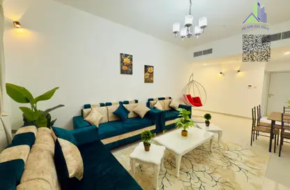 Apartment - 1 Bedroom - 2 Bathrooms for rent in Corniche Tower - Ajman Corniche Road - Ajman