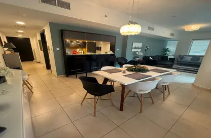 شقة - 2 غرف نوم - 2 حمامات للبيع في المجرة  1 - المجرة - دبي مارينا - دبي