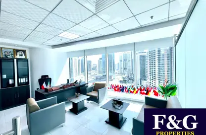 Office Space - Studio - 1 Bathroom for rent in The Prime Tower - Business Bay - Dubai