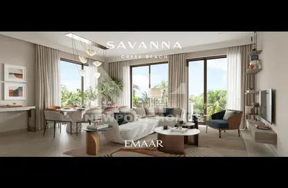 Living Room image for: Apartment - 3 Bedrooms - 3 Bathrooms for sale in Savanna - Dubai Creek Harbour (The Lagoons) - Dubai, Image 1