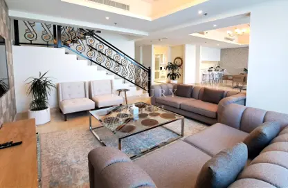 Apartment - 4 Bedrooms - 4 Bathrooms for rent in Barcelo Residences - Dubai Marina - Dubai