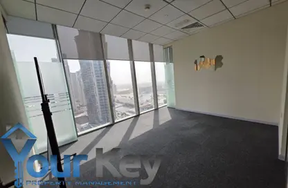 Office Space - Studio - 1 Bathroom for rent in The Prism - Business Bay - Dubai