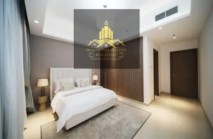 Room / Bedroom image for: Apartment - 2 Bedrooms - 2 Bathrooms for sale in AZHA Community - Al Amerah - Ajman, Image 1