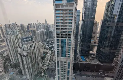 شقة - غرفة نوم - 2 حمامات للبيع في برج ماج 218 - دبي مارينا - دبي