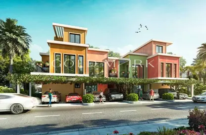 Townhouse - 3 Bedrooms - 3 Bathrooms for sale in Portofino - Damac Lagoons - Dubai