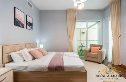 Apartment - 1 Bedroom - 2 Bathrooms for rent in Sulafa Tower - Dubai Marina - Dubai