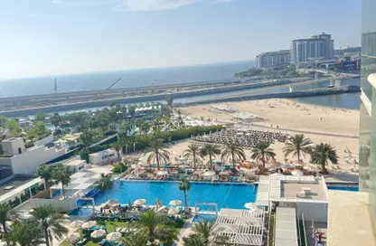 Apartment - 2 Bedrooms - 4 Bathrooms for rent in Al Bateen Residences - Jumeirah Beach Residence - Dubai