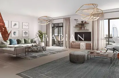 Apartment - 3 Bedrooms - 4 Bathrooms for sale in Lamaa - Madinat Jumeirah Living - Umm Suqeim - Dubai