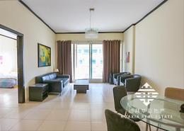 Living / Dining Room image for: Apartment - 1 bedroom - 2 bathrooms for sale in Marina Sail - Dubai Marina - Dubai, Image 1