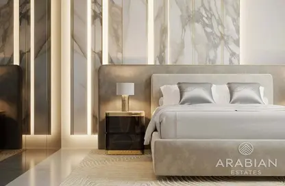 Room / Bedroom image for: Apartment - 2 Bedrooms - 3 Bathrooms for sale in Grand Bleu Tower 1 - EMAAR Beachfront - Dubai Harbour - Dubai, Image 1