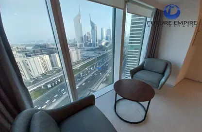Apartment - Studio - 1 Bathroom for rent in Park Place Tower - Sheikh Zayed Road - Dubai