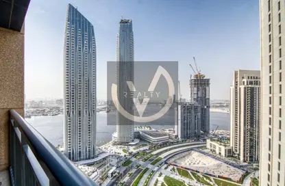 صورة لـ مبنى خارجي شقة - غرفة نوم - 2 حمامات للايجار في دبي كريك ريزيدنس برج 2 شمال - ميناء خور دبي (ذا لاجونز) - دبي ، صورة رقم 1