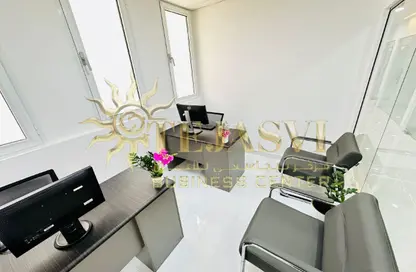 Office Space - Studio - 1 Bathroom for rent in Horizone Building - Port Saeed - Deira - Dubai