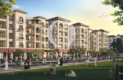 Apartment - 1 Bedroom - 2 Bathrooms for sale in Bloom Living - Zayed City (Khalifa City C) - Khalifa City - Abu Dhabi