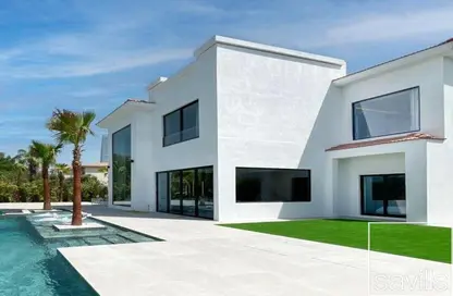 Villa - 5 Bedrooms - 6 Bathrooms for rent in Entertainment Foyer - Mediterranean Clusters - Jumeirah Islands - Dubai