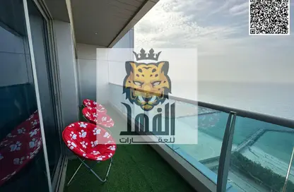 شقة - غرفة نوم - 2 حمامات للايجار في ابراج الديوان - النخيل 2 - النخيل - عجمان