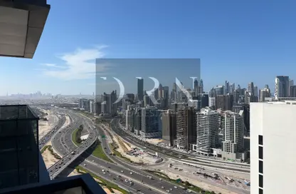 شقة - غرفة نوم - 2 حمامات للايجار في برج النبلاء - الخليج التجاري - دبي