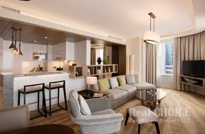 Hotel  and  Hotel Apartment - 2 Bedrooms - 3 Bathrooms for rent in Towers Rotana - Sheikh Zayed Road - Dubai